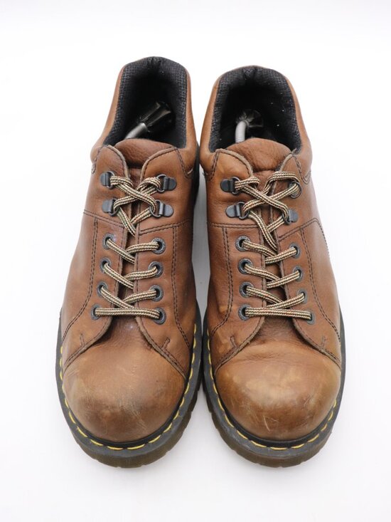 Doc Dr Martens 8312 Chunky Lug Sole Lace Up Men\'s 15 Oxford Y2K Brown Leather main image 9
